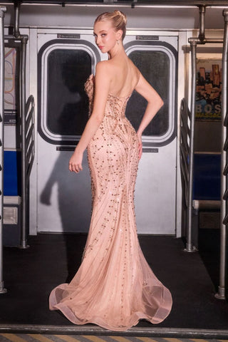 Aela - CC8262Formal DressCC8262_SILVERNUDE_0LadivineFormalist