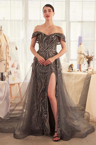 Amelia - A1375Formal DressA1375_DARKSILVER_8Andrea & LeoFormalist
