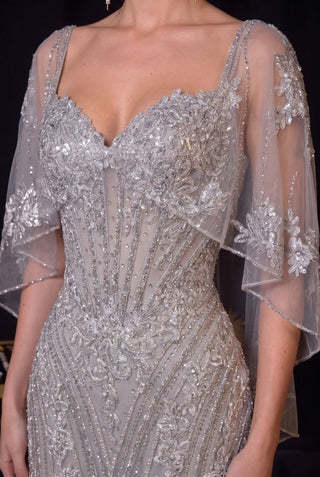 Annalise - CD637Formal DressCD637_SILVER_6LadivineFormalist