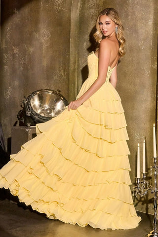 Brenna - CD402Formal DressCD402_YELLOW_0LadivineFormalist