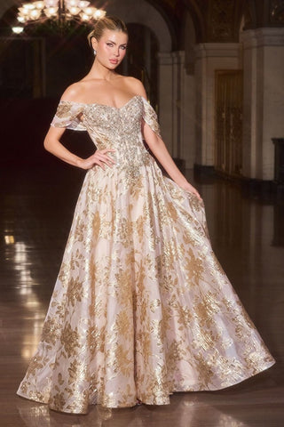 Calix - CD682Formal DressCD682_GOLD_2LadivineFormalist