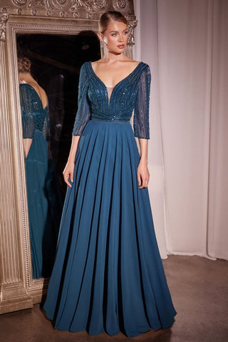 CapriFormal DressCC446_EMERALD_6LADIVINEFormalist