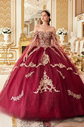 Carmen - 15711QUINCEANERA15711_BURGUNDY_XSLADIVINEFormalist