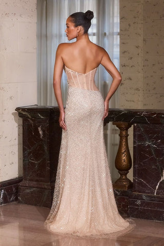 Carys - CD404Formal DressCD404_CHAMPAGNE_0LadivineFormalist