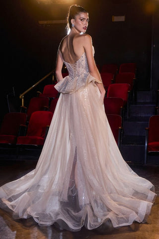 Claretta - CB175Formal DressCB175_SILVERNUDE_2LadivineFormalist