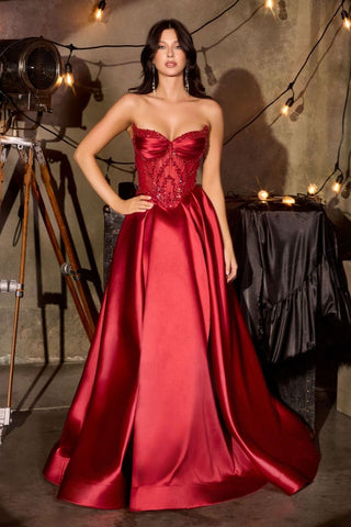 Claudia - CD389Formal DressCD389_BURGUNDY_2LadivineFormalist