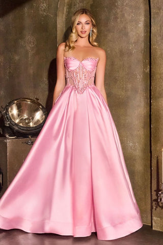 Claudia - CD389Formal DressCD389_PINK_2LadivineFormalist