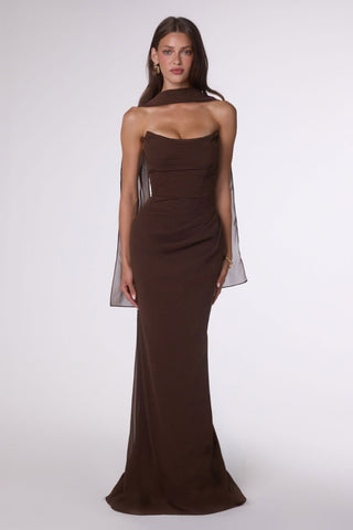 Daisie - T702Formal DressT702_ESPRESSO_XXSAmorisFormalist