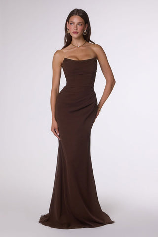 Daisie - T702Formal DressT702_ESPRESSO_XXSAmorisFormalist
