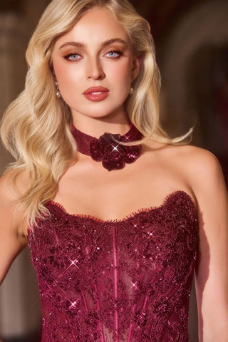 Elan - CDS550Formal DressCDS550_BURGUNDY_2LadivineFormalist