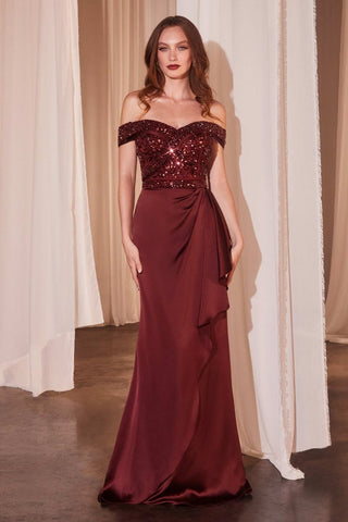 Fioraelle - CR877Formal DressCR877_BURGUNDY_8LadivineFormalist