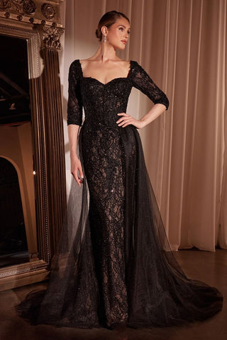 Freyae - CD749Formal DressCD749_BLACKNUDE_6LadivineFormalist