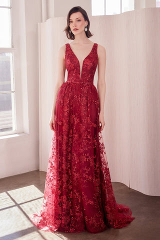 Iria - T606Formal DressT606_BURGUNDY_SAmorisFormalist