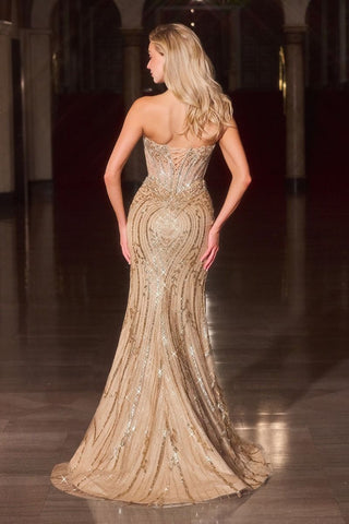 Irisa - CDS557Formal DressCDS557_GOLD_0LadivineFormalist