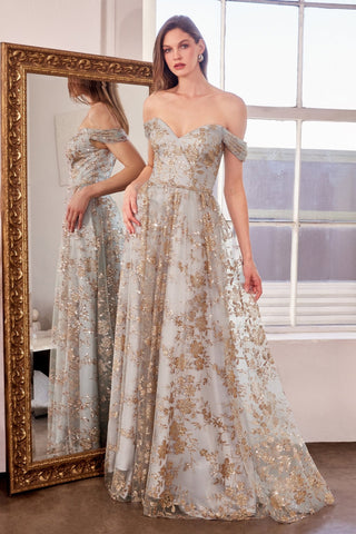 Isabelle - T607Formal DressT607_GOLDMIST_SAmorisFormalist