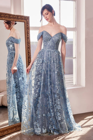 Isabelle - T607Formal DressT607_SMOKYBLUE_SAmorisFormalist