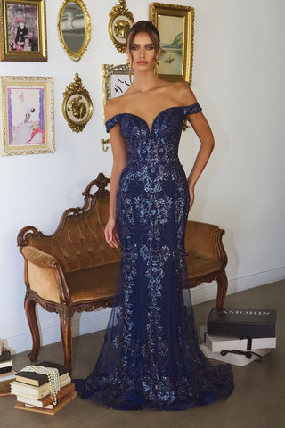 Julia - T613Formal DressT613_NAVY_SAmorisFormalist