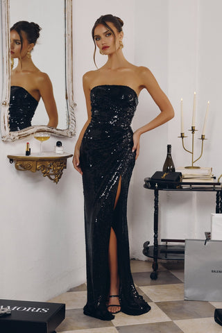 Laura - T724Formal DressT724_BLACK_XXSAmorisFormalist