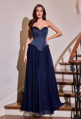 Lourdes - J891Formal DressJ891_NAVY_2LadivineFormalist