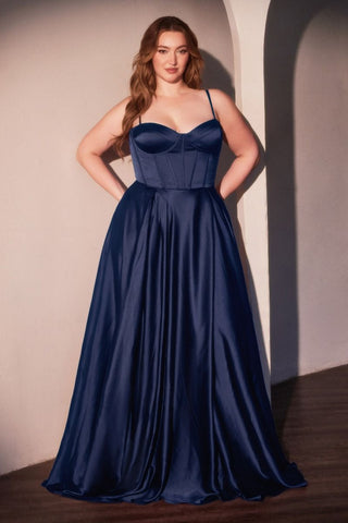 Margaret - CD337CFormal DressCD337C_NAVY_18LadivineFormalist