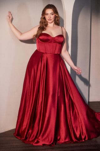 Margaret - CD337CFormal DressCD337C_RED_18LadivineFormalist