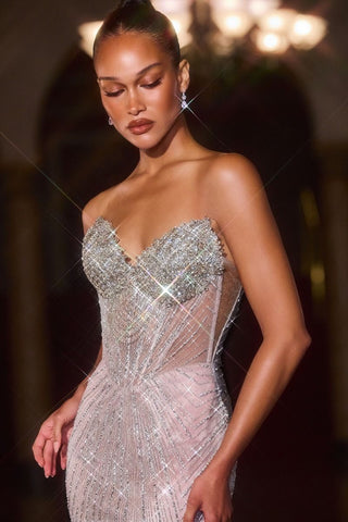 Monroe - J903Formal DressJ903_SILVERNUDE_0LadivineFormalist
