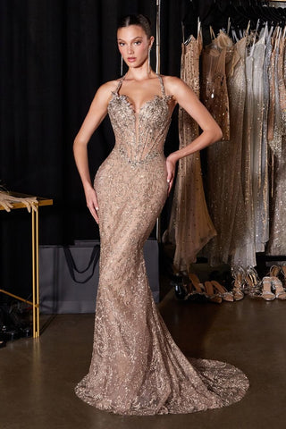 Nyra - CD695Formal DressCD695_MOCHA_0LadivineFormalist