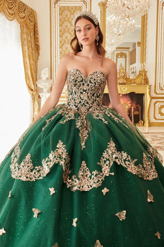 Persephone - 15721QUINCEANERA15721_EMERALD_XSLADIVINEFormalist