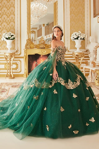 Persephone - 15721QUINCEANERA15721_EMERALD_XSLADIVINEFormalist