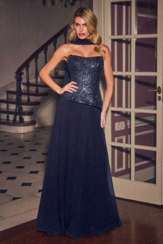 Presleigh - CH2603Formal DressCH2603_NAVY_6LadivineFormalist