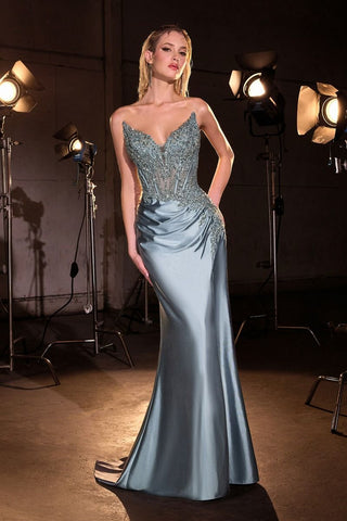Renata - CD714Formal DressCD714_SMOKYBLUE_0LadivineFormalist