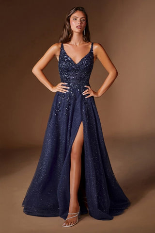 Romina - CD2412Formal DressCD2412_NAVY_2LadivineFormalist