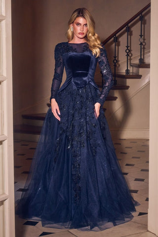 Rosalen - CM394Formal DressCM394_NAVY_8LadivineFormalist