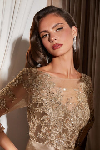Sephora - CDS569Formal DressCDS569_GOLD_6LadivineFormalist
