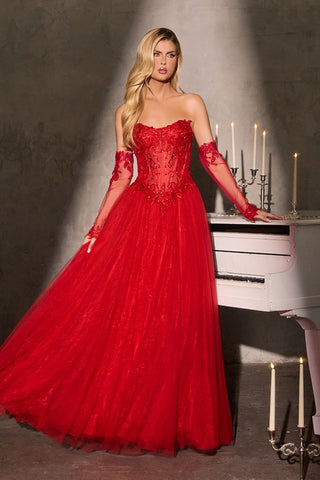 Soren - CD717Formal DressCD717_RED_2LadivineFormalist