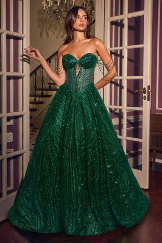 Tindra - J915Formal DressJ915_EMERALD_2LadivineFormalist