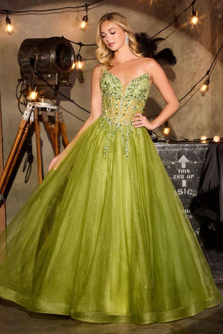 Veda - CD721Formal DressCD721_GREENERY_2LadivineFormalist