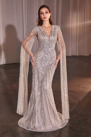 Vianne - CD0239Formal DressCD0239_SILVERNUDE_6LadivineFormalist