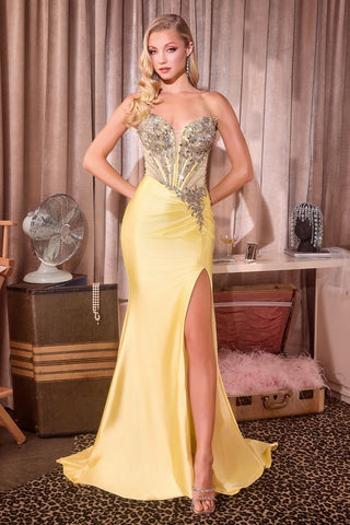 Zaylie - KV1144Formal DressKV1144_YELLOW_0LadivineFormalist