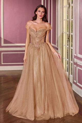 Zinnia - CC493Formal DressCC493_MOCHAGOLD_2LadivineFormalist