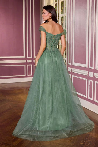 Zinnia - CC493Formal DressCC493_SMOKYBLUE_2LadivineFormalist